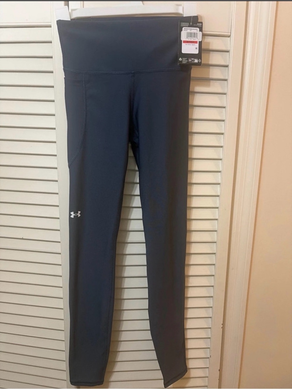 Under Armour Women’s Charcoal Gray High-Rise Performance Leggings